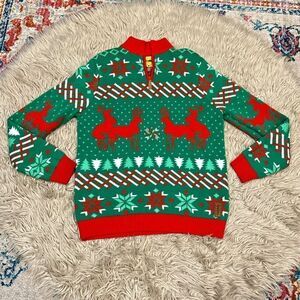 Tipsy Elves Christmas Holiday Ugly Sweater size large